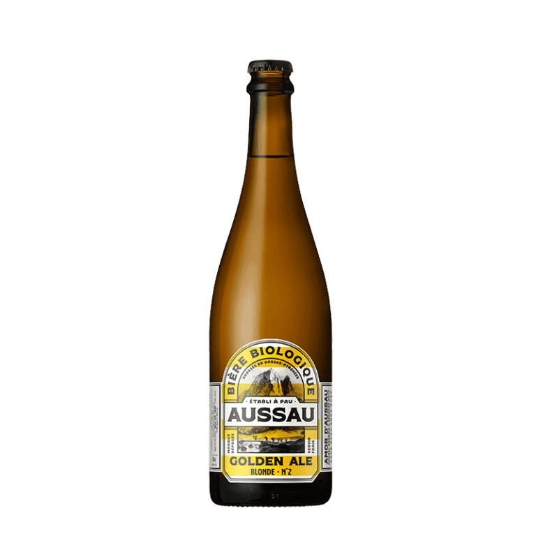 Bière blonde biologique Aussau Golden Ale 75 cl